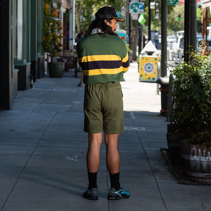 The Real McCoy's Climbers' Shorts (Over-Dyed) - Olive - Standard & Strange