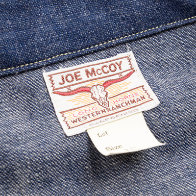 The Real McCoy's Denim Western Shirt / Sawtooth - Indigo - Standard & Strange