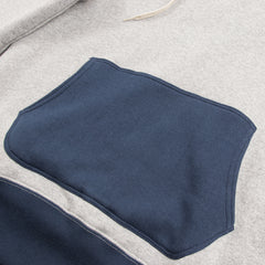 The Real McCoy's Double Face After-Hooded Sweatshirt - Gray/Navy - Standard & Strange