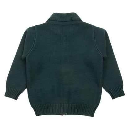 The Real McCoy's Heavy Wool Cashmere Sweater - Green - Standard & Strange