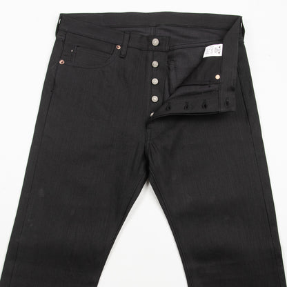 The Real McCoy's Joe McCoy Lot 966BK Black Denim Jeans - Standard & Strange