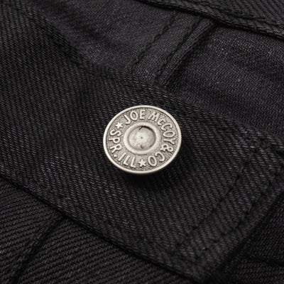 The Real McCoy's Joe McCoy Lot 966BK Black Denim Jeans - Standard & Strange