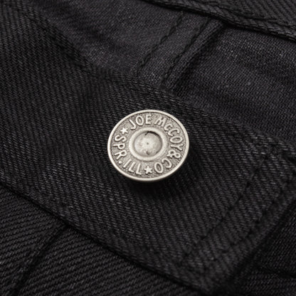 The Real McCoy's Joe McCoy Lot 966BK Black Denim Jeans - Standard & Strange