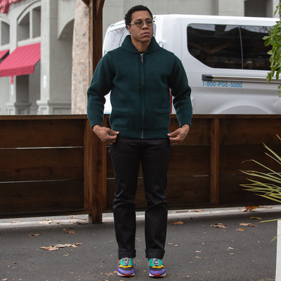 The Real McCoy's Joe McCoy Lot 966BK Black Denim Jeans - Standard & Strange