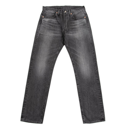 The Real McCoy's Joe McCoy Lot 966BK Black Denim Jeans (Washed) - Standard & Strange