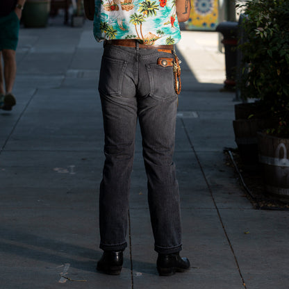 The Real McCoy's Joe McCoy Lot 966BK Black Denim Jeans (Washed) - Standard & Strange