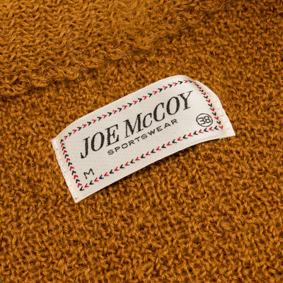 The Real McCoy's Joe McCoy Mohair Cardigan - Mustard - Standard & Strange