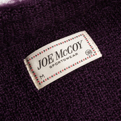 The Real McCoy's Joe McCoy Mohair Cardigan - Purple - Standard & Strange