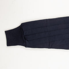 The Real McCoy's Joe McCoy Quilted Sweatshirt - Navy - Standard & Strange