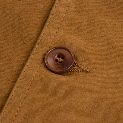 The Real McCoy's Moleskin Sports Jacket - Brown - Standard & Strange