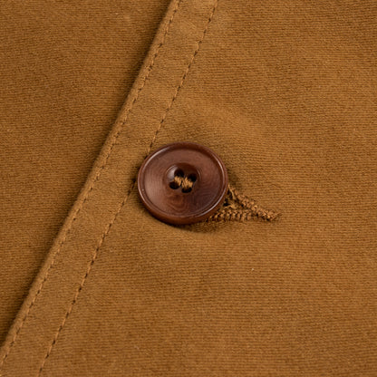The Real McCoy's Moleskin Sports Jacket - Brown - Standard & Strange