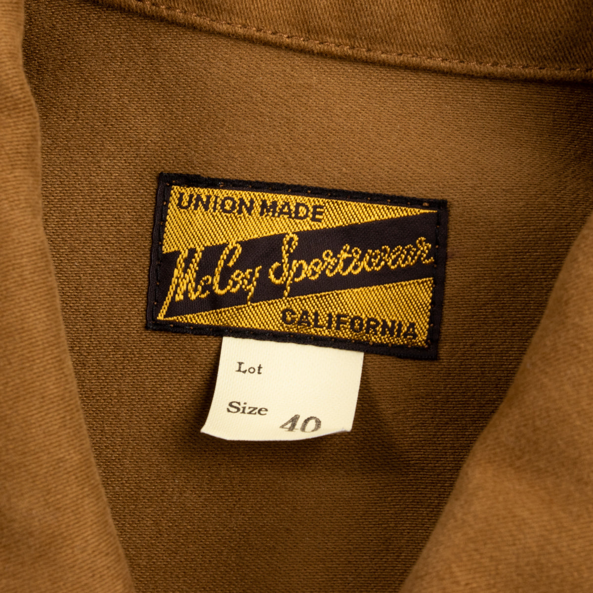 The Real McCoy's Moleskin Sports Jacket - Brown - Standard & Strange