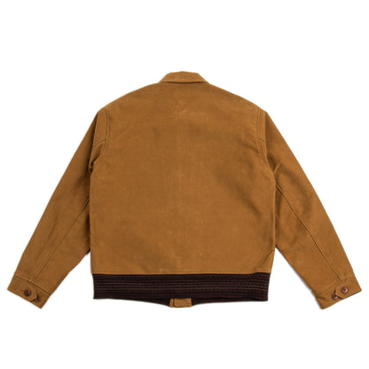 The Real McCoy's Moleskin Sports Jacket - Brown - Standard & Strange