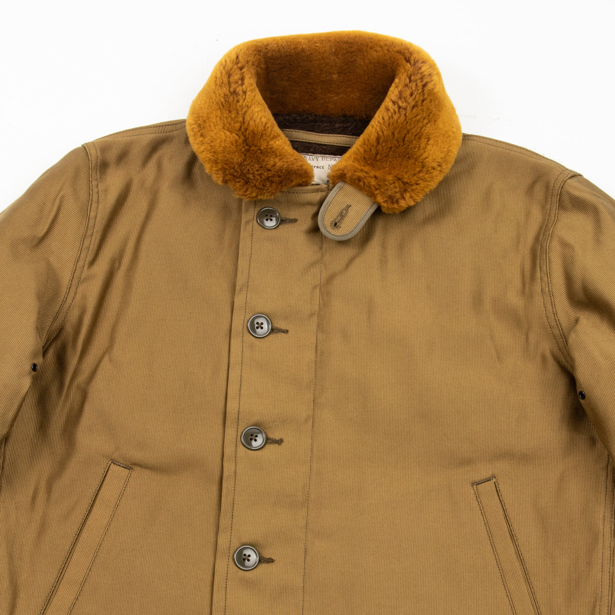 The Real McCoy's The Real McCoy's N-1 Deck Jacket - Khaki SPL 