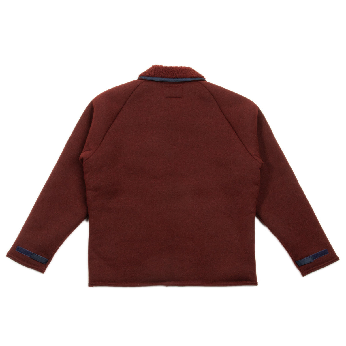 The Real McCoy's Outdoor Pile Cardigan - Brick Red – Standard