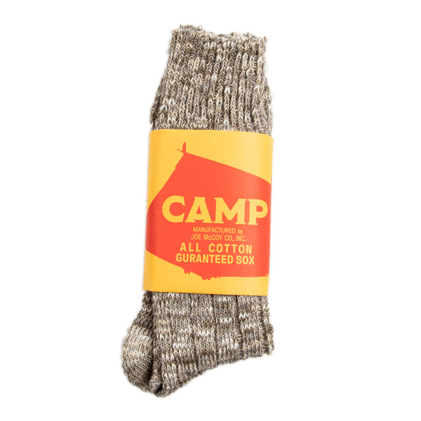 The Real McCoy's Outdoor Socks "Camp" - O. Khaki - Standard & Strange