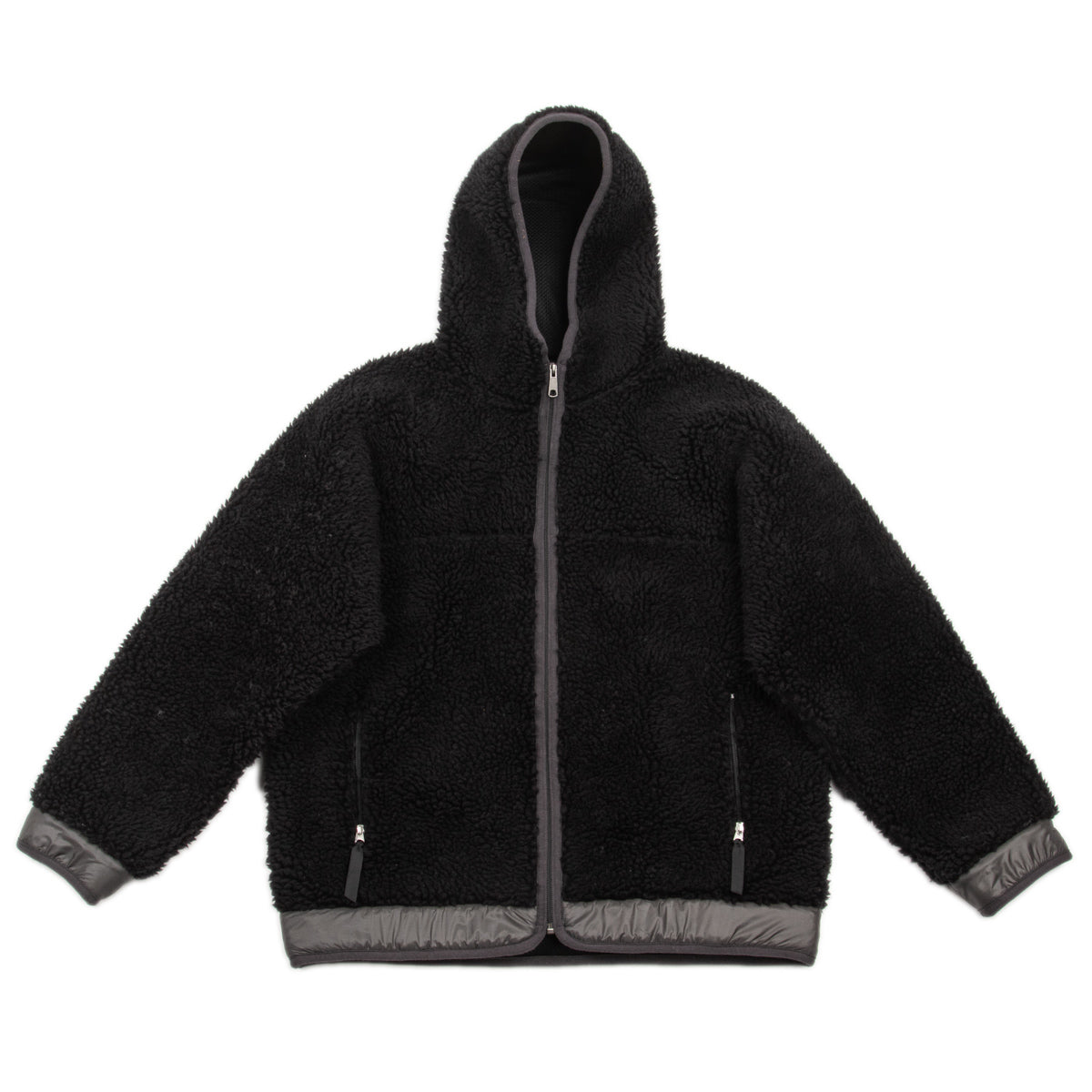 The Real McCoy's Outdoor Wool Pile Hooded Jacket - Standard & Strange