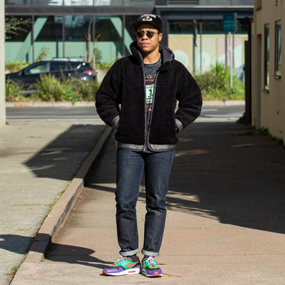 The Real McCoy's Outdoor Wool Pile Hooded Jacket - Standard & Strange