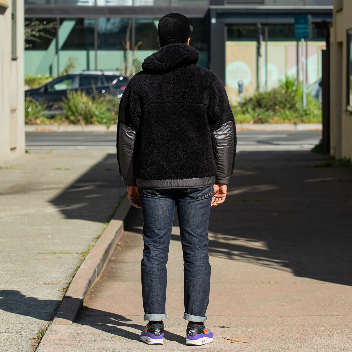 The Real McCoy's Outdoor Wool Pile Hooded Jacket - Standard & Strange