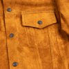 The Real McCoy's Rough Out Leather Western Jacket - Raw Sienna - Standard & Strange