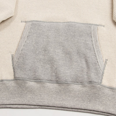 The Real McCoy's Thermal Sweatshirt (Two-Tone) - Gray - Standard & Strange