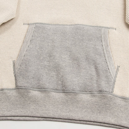 The Real McCoy's Thermal Sweatshirt (Two-Tone) - Gray - Standard & Strange