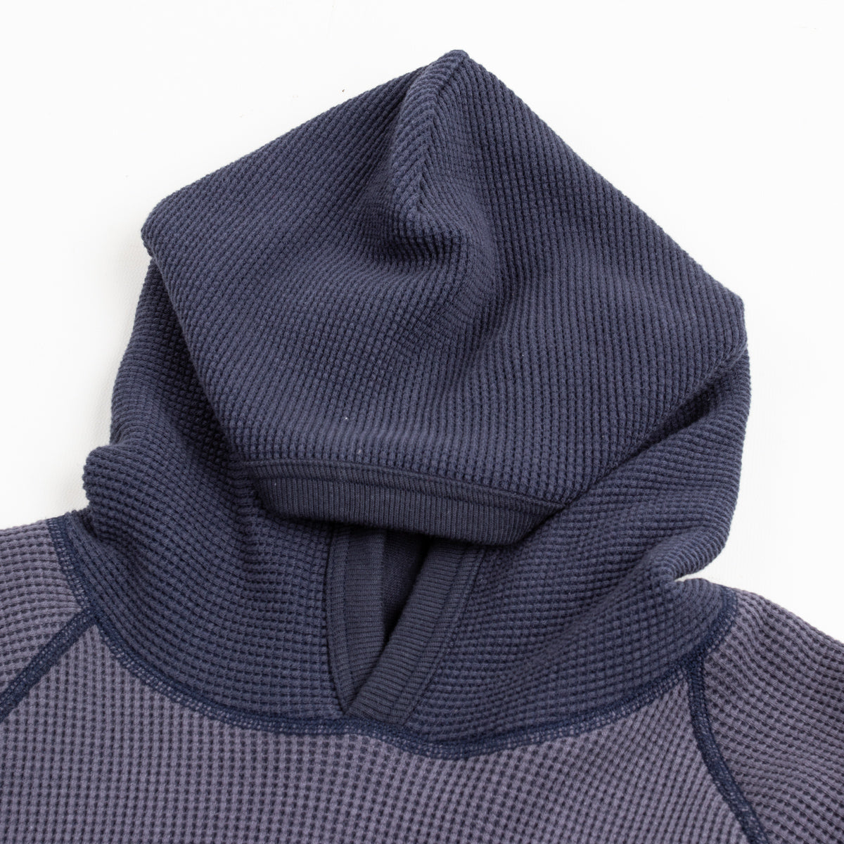 The Real McCoy's Thermal Sweatshirt (Two-Tone) - Navy - Standard & Strange