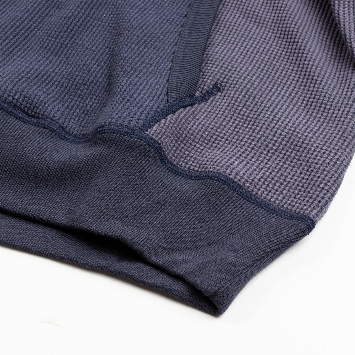 The Real McCoy's Thermal Sweatshirt (Two-Tone) - Navy - Standard & Strange