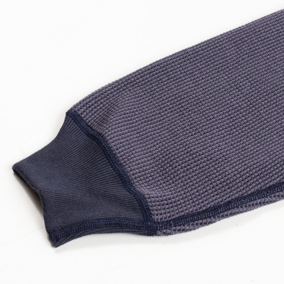 The Real McCoy's Thermal Sweatshirt (Two-Tone) - Navy - Standard & Strange