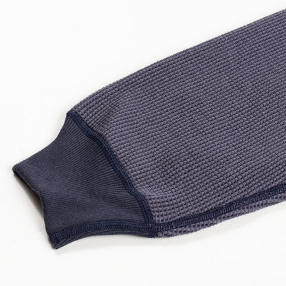 The Real McCoy's Thermal Sweatshirt (Two-Tone) - Navy - Standard & Strange