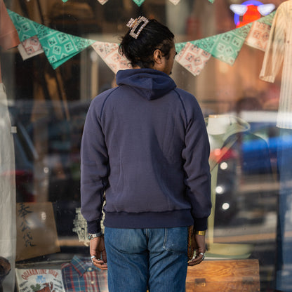 The Real McCoy's Thermal Sweatshirt (Two-Tone) - Navy - Standard & Strange