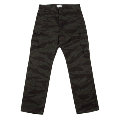 The Real McCoy's Tiger Camouflage Trousers - Black Over-dye - Standard & Strange