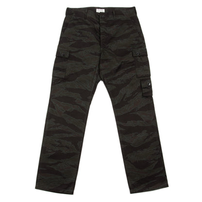 The Real McCoy's Tiger Camouflage Trousers - Black Over-dye - Standard & Strange