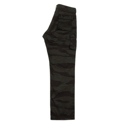 The Real McCoy's Tiger Camouflage Trousers - Black Over-dye - Standard & Strange