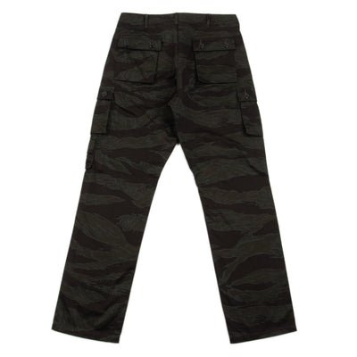 The Real McCoy's Tiger Camouflage Trousers - Black Over-dye - Standard & Strange