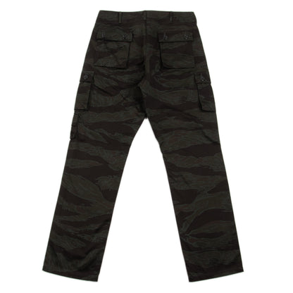 The Real McCoy's Tiger Camouflage Trousers - Black Over-dye - Standard & Strange