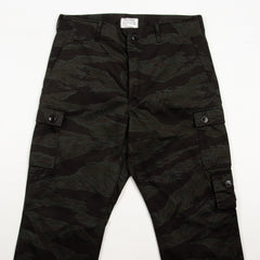 The Real McCoy's Tiger Camouflage Trousers - Black Over-dye - Standard & Strange