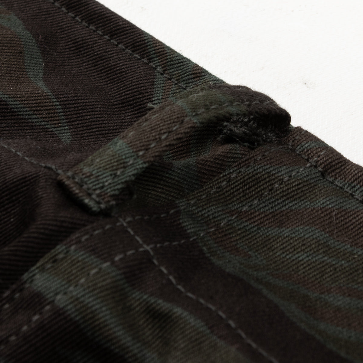 The Real McCoy's Tiger Camouflage Trousers - Black Over-dye - Standard & Strange