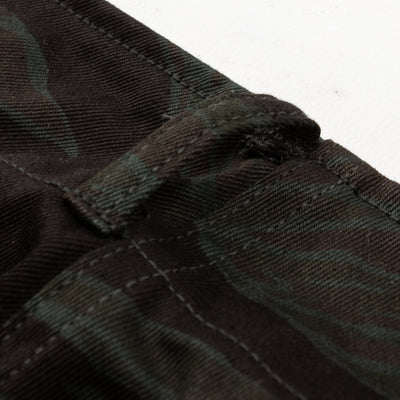 The Real McCoy's Tiger Camouflage Trousers - Black Over-dye - Standard & Strange