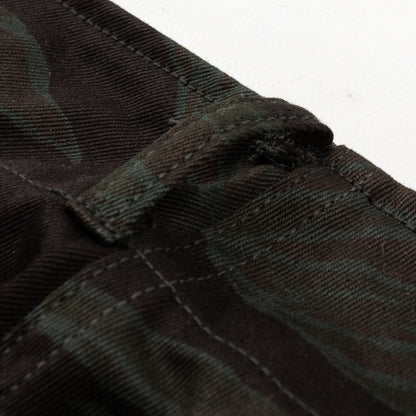 The Real McCoy's Tiger Camouflage Trousers - Black Over-dye - Standard & Strange