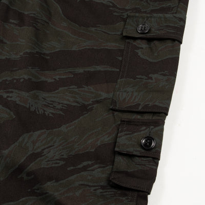 The Real McCoy's Tiger Camouflage Trousers - Black Over-dye - Standard & Strange