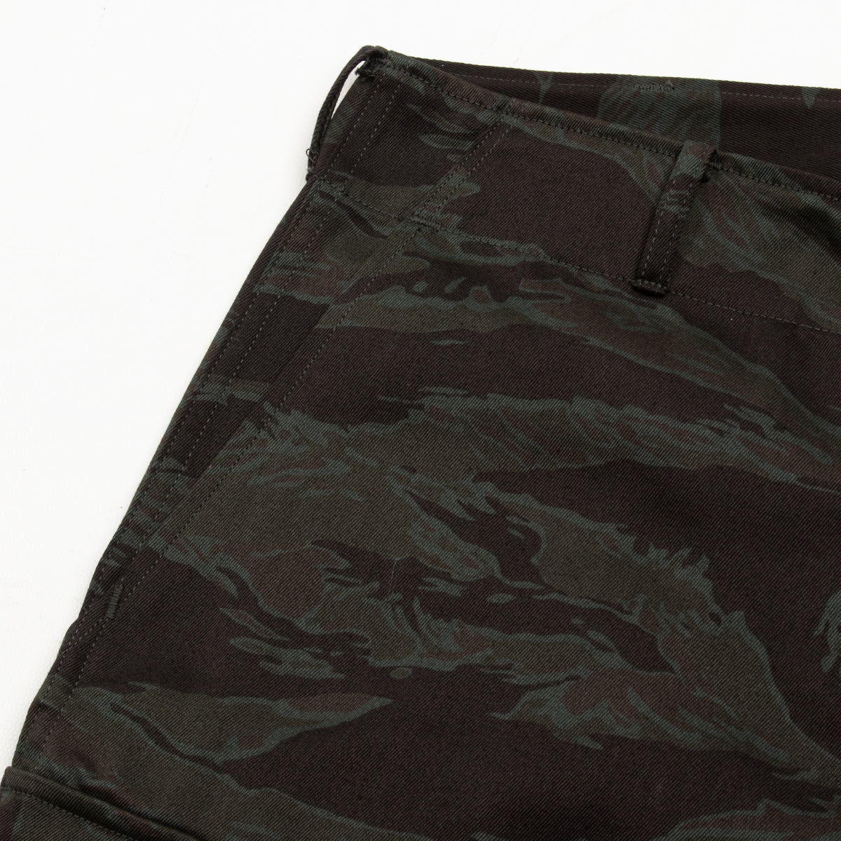 The Real McCoy's Tiger Camouflage Trousers - Black Over-dye - Standard & Strange