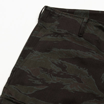 The Real McCoy's Tiger Camouflage Trousers - Black Over-dye - Standard & Strange