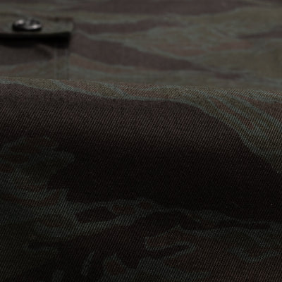 The Real McCoy's Tiger Camouflage Trousers - Black Over-dye - Standard & Strange