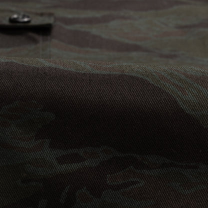 The Real McCoy's Tiger Camouflage Trousers - Black Over-dye - Standard & Strange