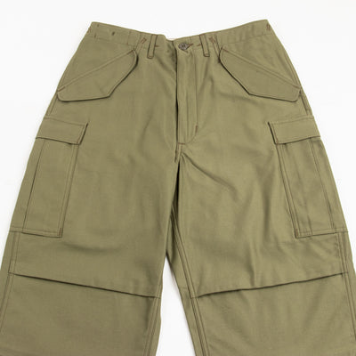 The Real McCoy's Trousers, Men's, Field, M-65 - Olive - Standard & Strange