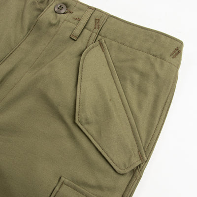 The Real McCoy's Trousers, Men's, Field, M-65 - Olive - Standard & Strange