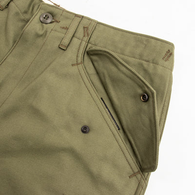 The Real McCoy's Trousers, Men's, Field, M-65 - Olive - Standard & Strange