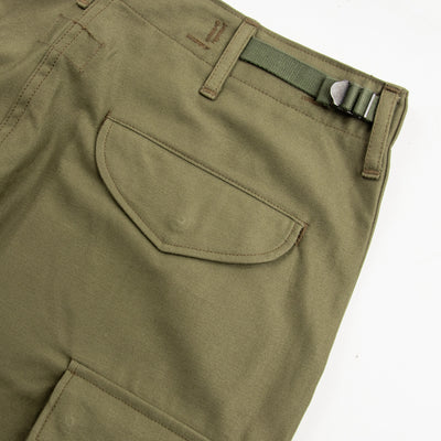 The Real McCoy's Trousers, Men's, Field, M-65 - Olive - Standard & Strange