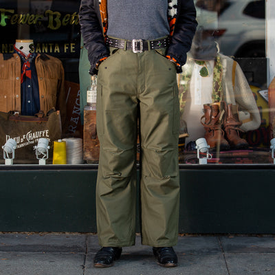 The Real McCoy's Trousers, Men's, Field, M-65 - Olive - Standard & Strange